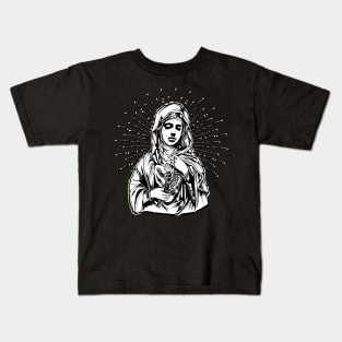 Virgin Mary, religion. Kids T-Shirt